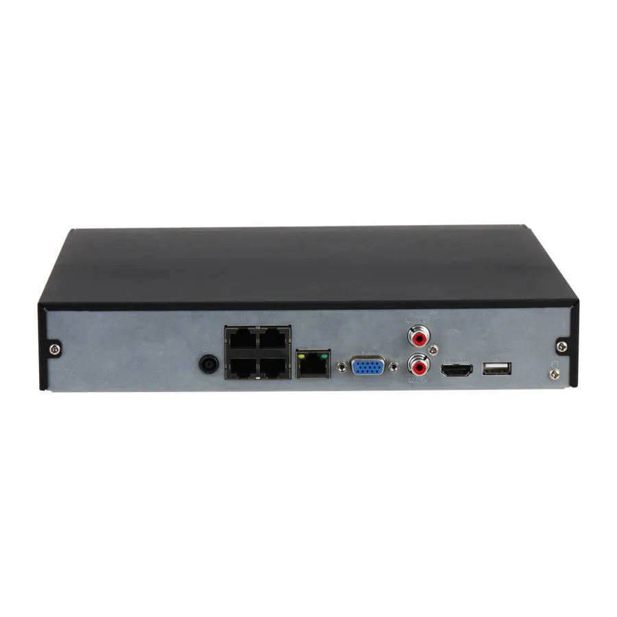 Dahua DHI-NVR2104HS-P-I2 — вид сзади