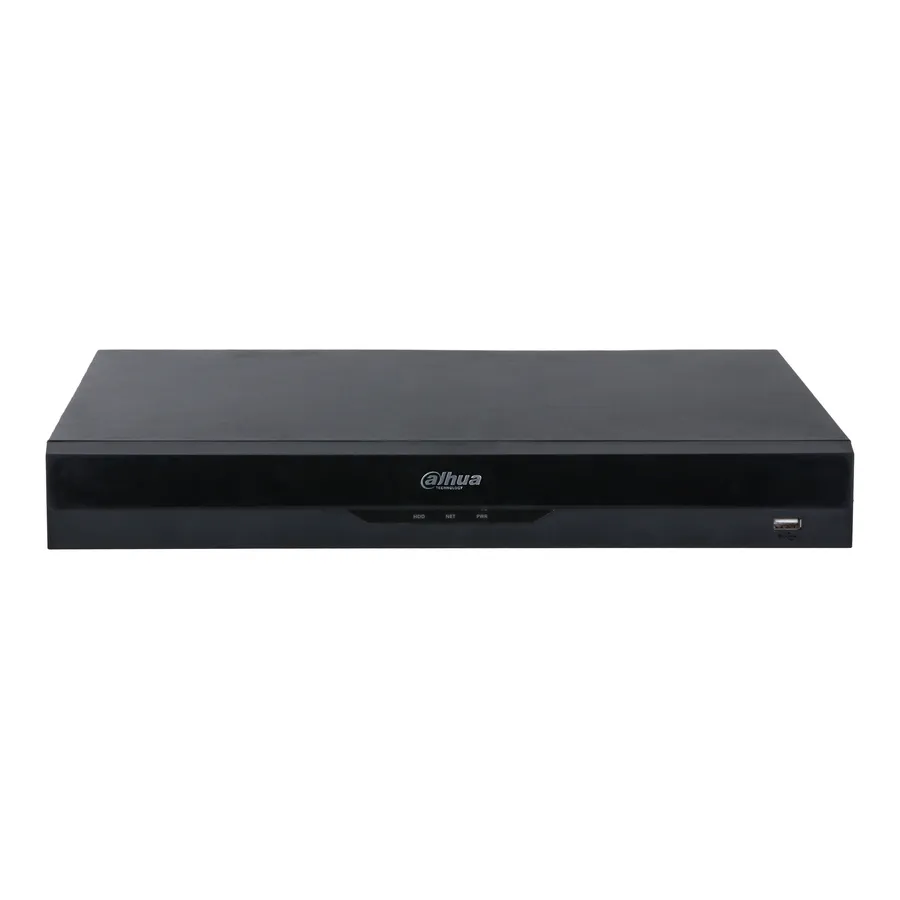 Dahua DHI-NVR5208-8P-EI — вид под углом